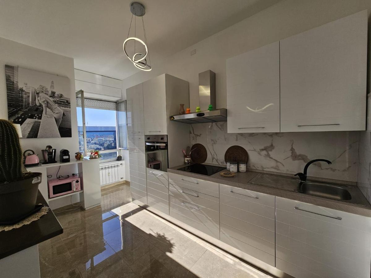 Ferienwohnung La Finestra Sul Porto Genua Exterior foto