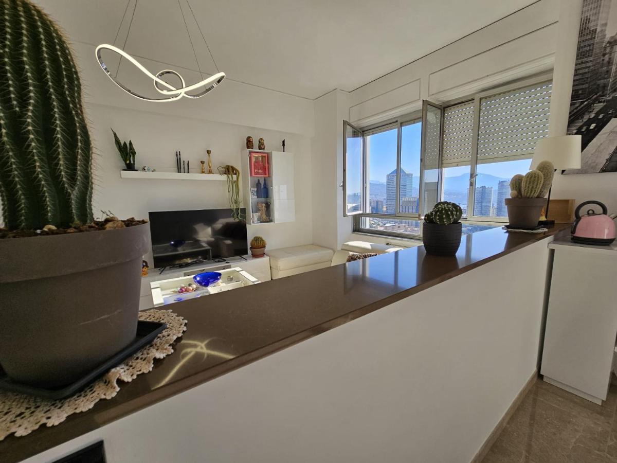 Ferienwohnung La Finestra Sul Porto Genua Exterior foto